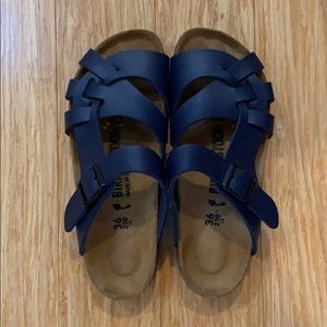 Birkenstock Narrow Blue Pisa Sandal